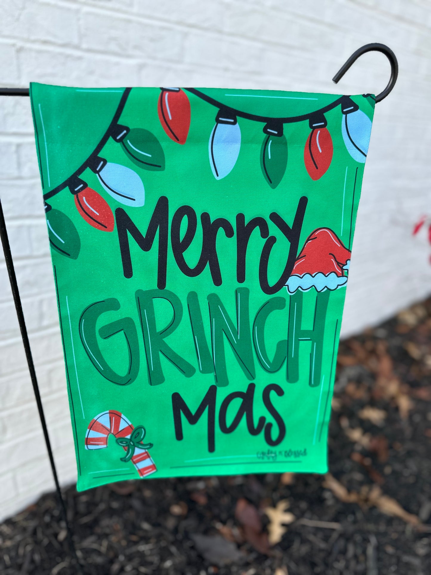 Grinchmas Garden Flag