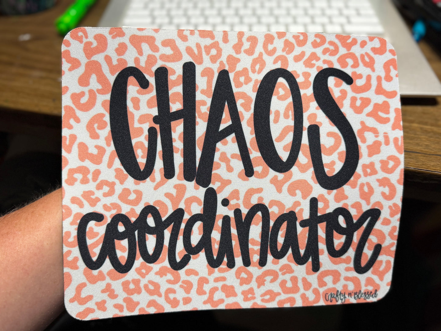 READY TO SHIP/PICKUP Coral Chaos Coordinator Mousepad