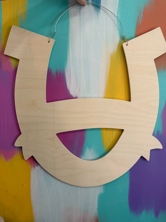 BLANK Adult DIY Door Hanger Ready To Go