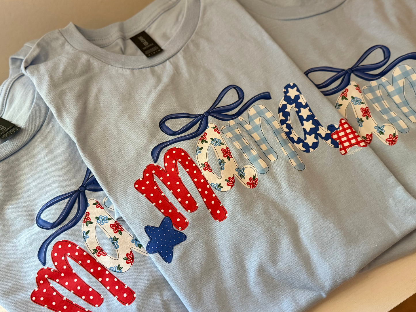 READY TO SHIP/PICKUP Ready to Go Light Blue Mama Shirts