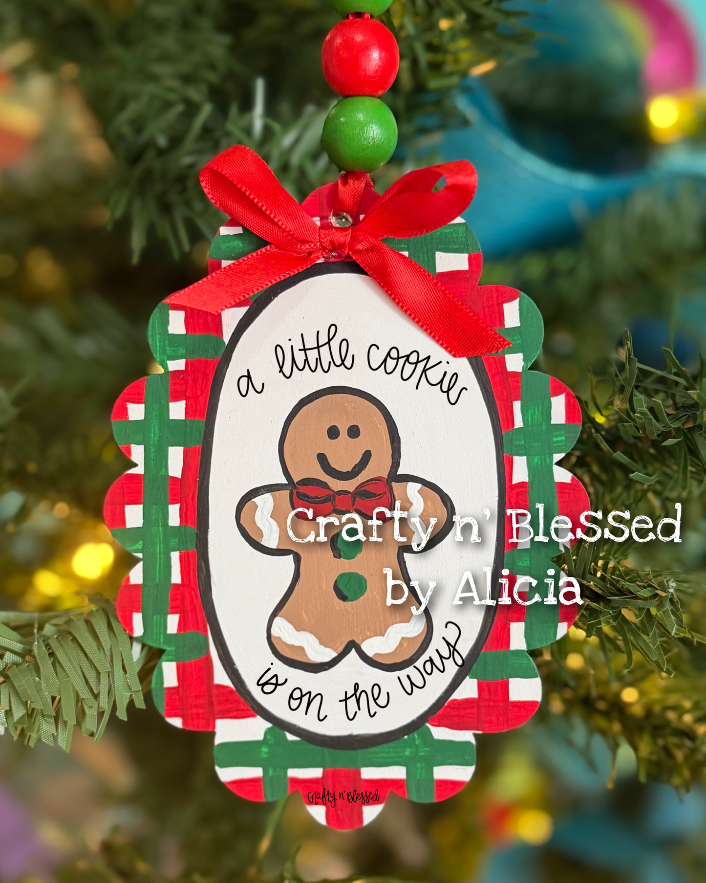 Little Cookie on Way Ornament