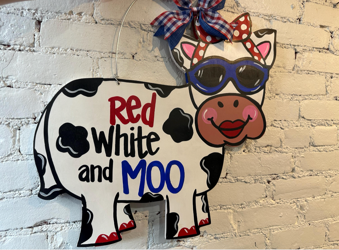 Red White Moo Cow