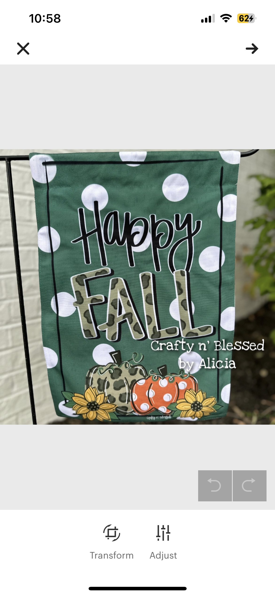 Hello Fall Leopard Marsh Green Garden Flag