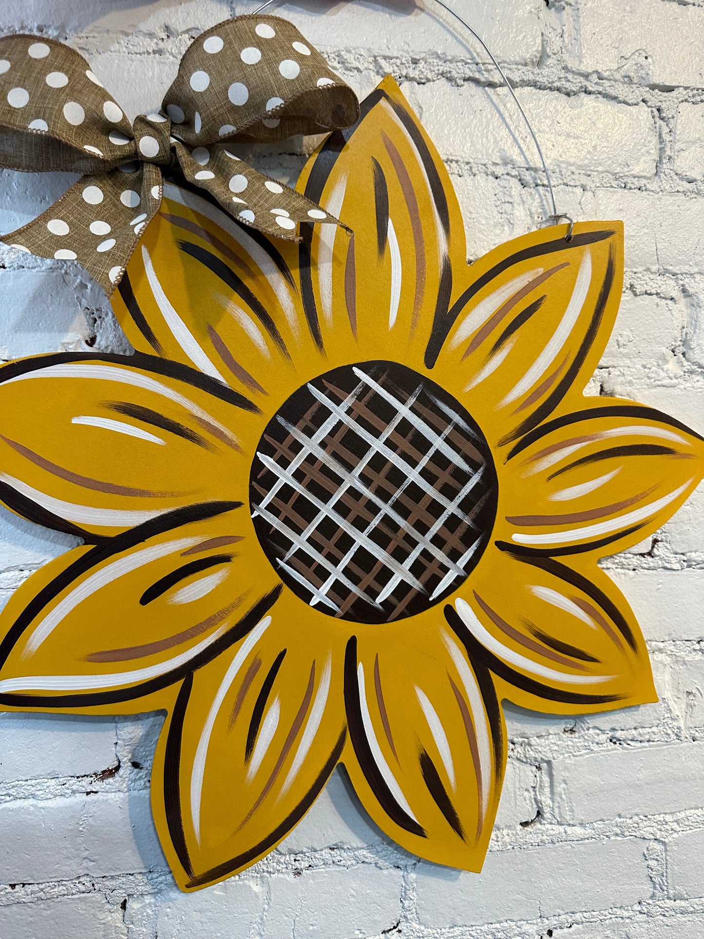 Sunflower Door Hanger