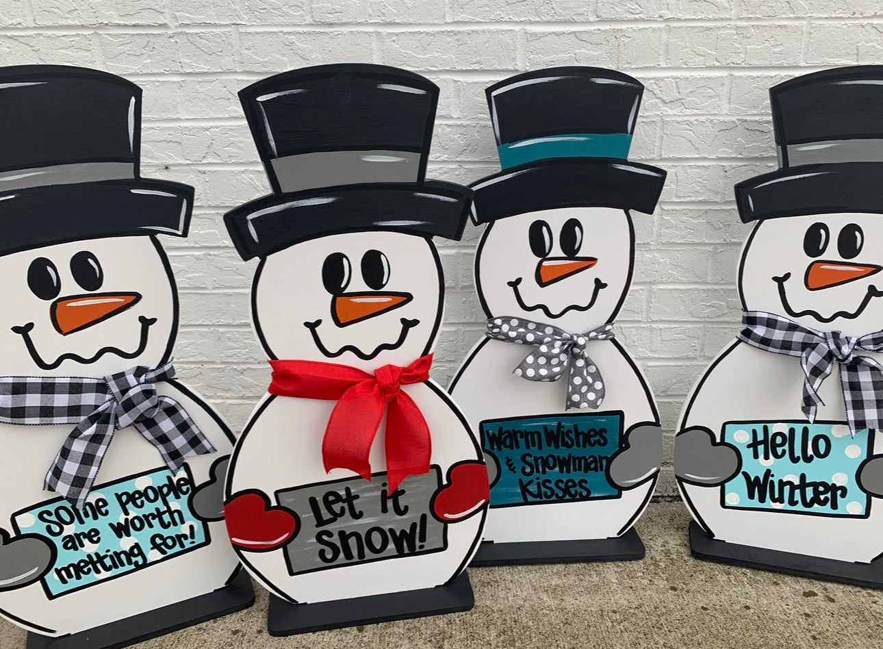 30" Standing Snowman