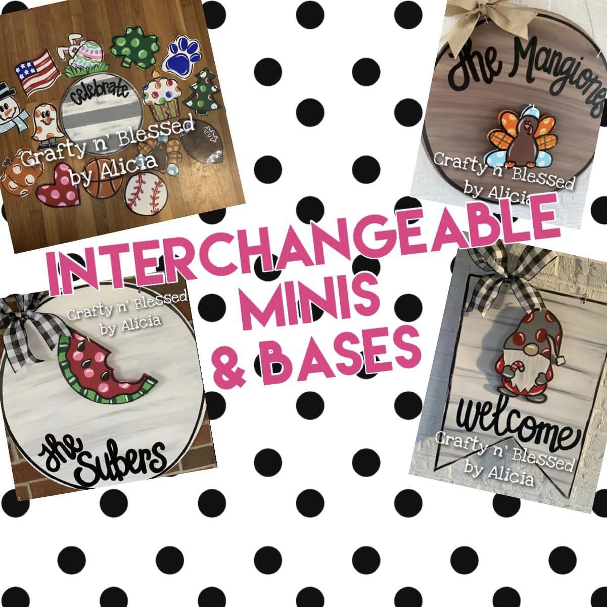 Interchangeable Minis & Bases
