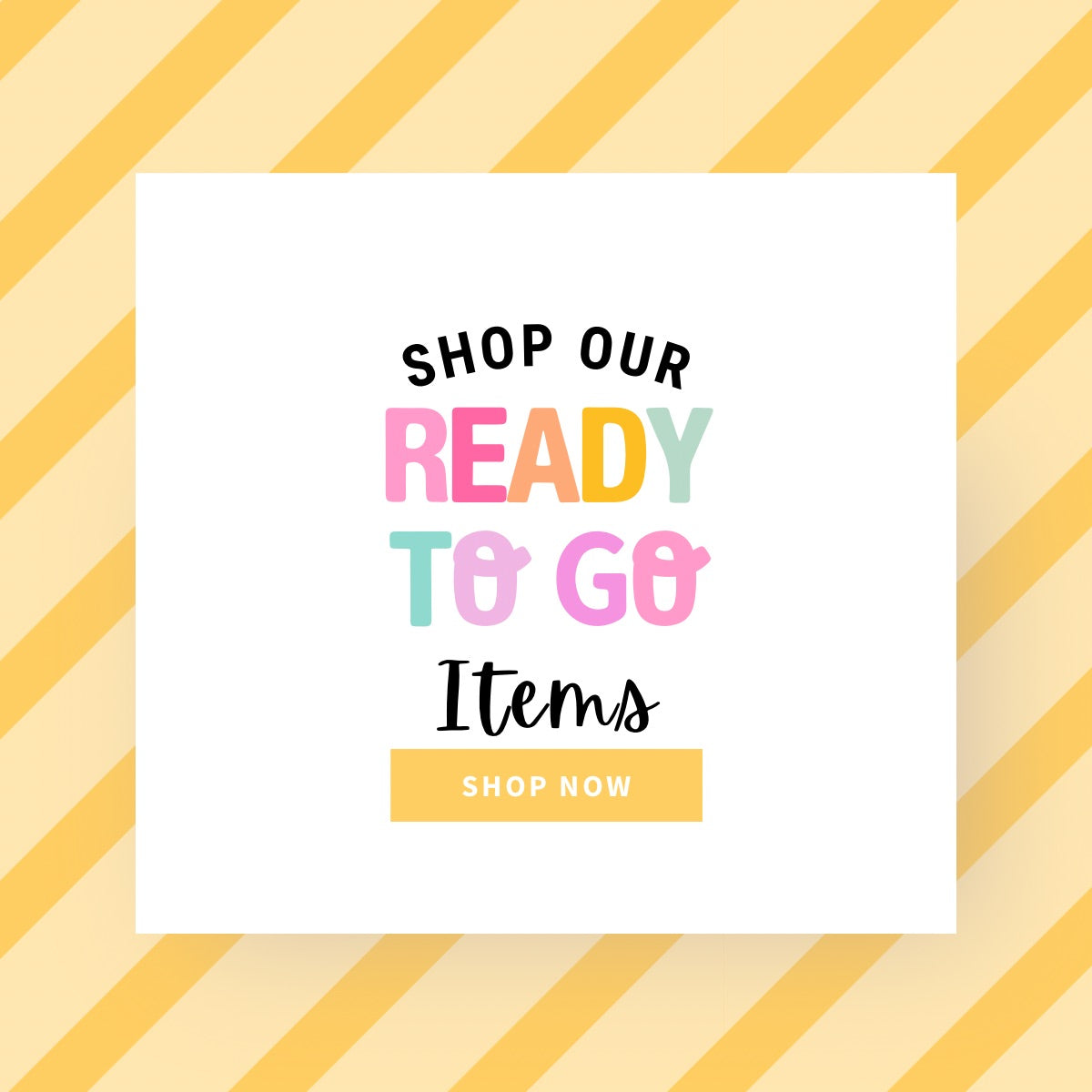 Ready to Pickup/Ship Items