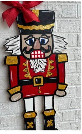 READY TO SHIP/PICKUP Nutcracker Door Hanger