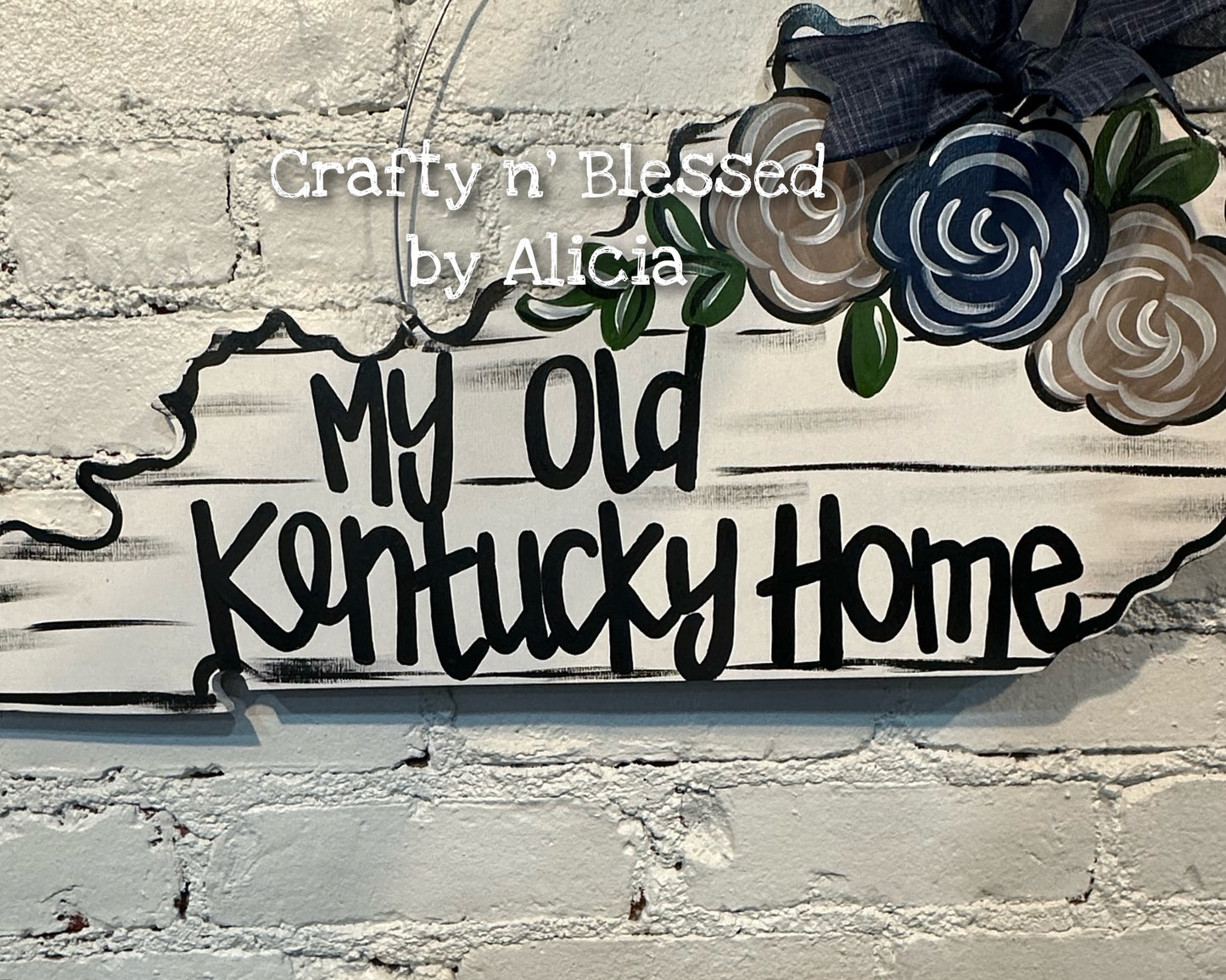 My Old Kentucky Home Door Hanger