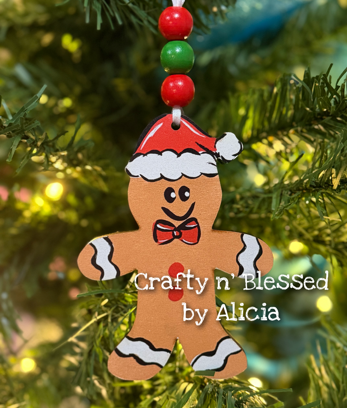 READY TO SHIP/PICKUP Gingerbread Boy Ornament