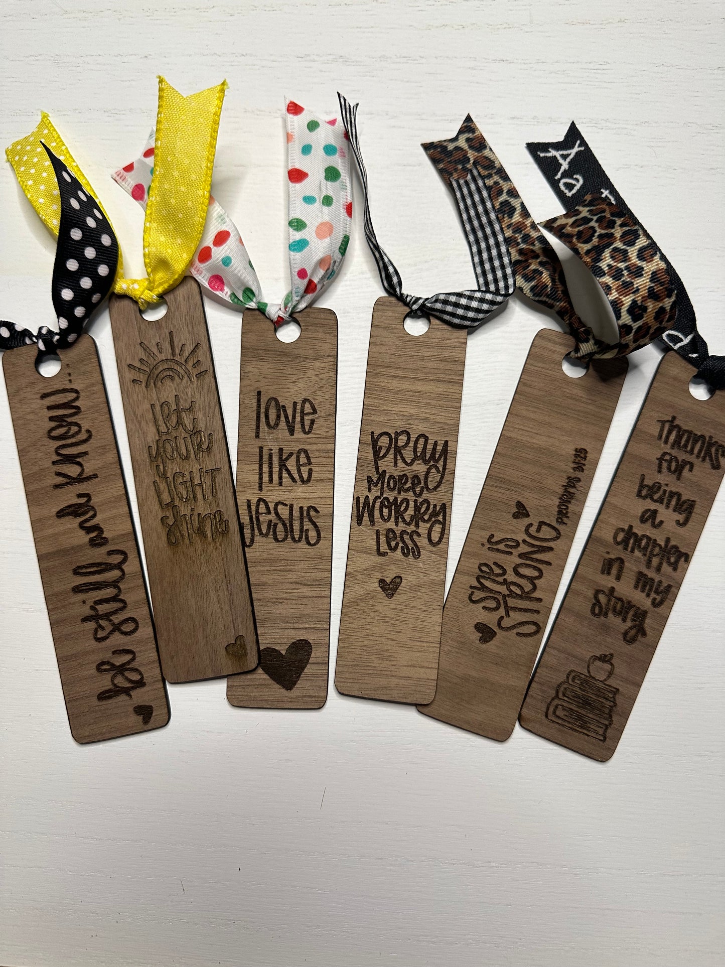 Personalized Engraved Bookmark