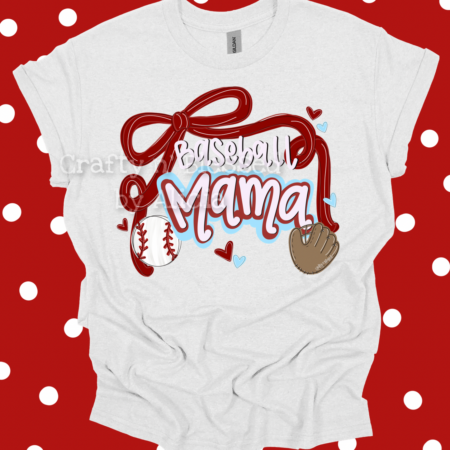 Personalized Baseball Mama Shirt S-3X