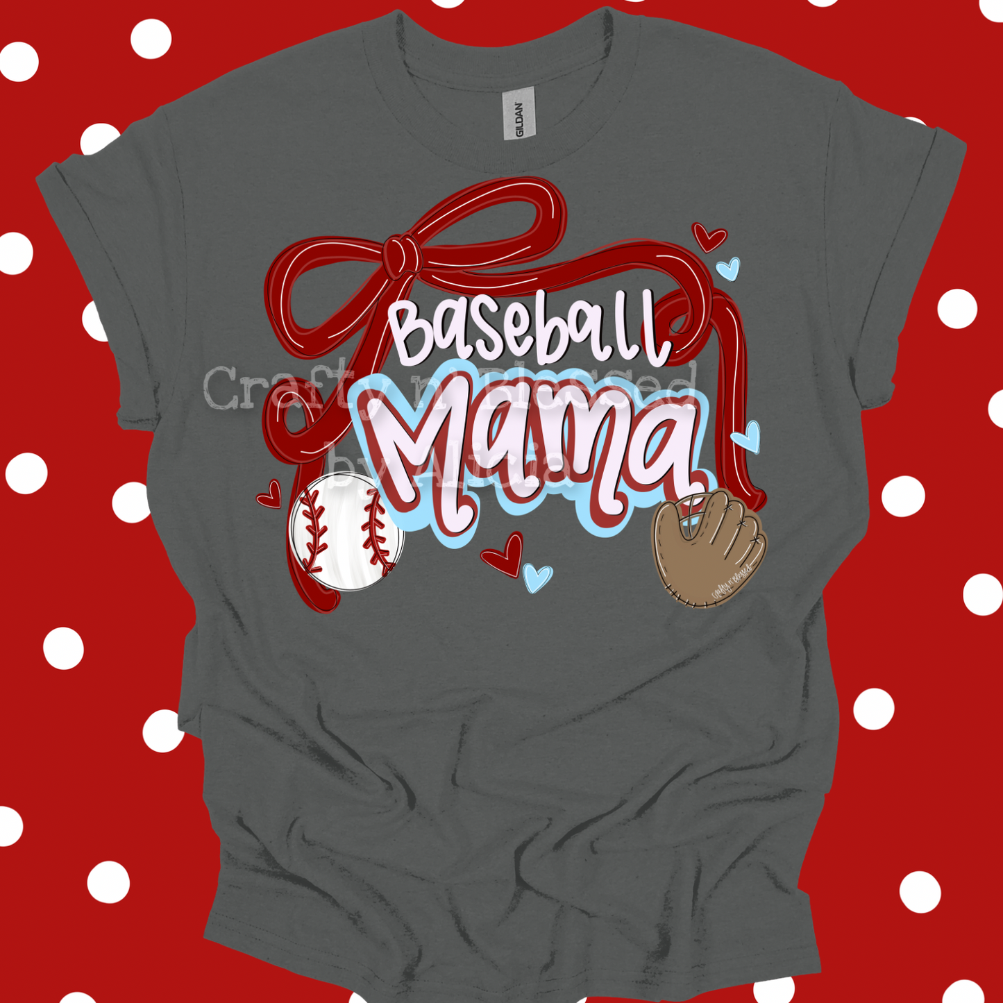 Personalized Baseball Mama Shirt S-3X