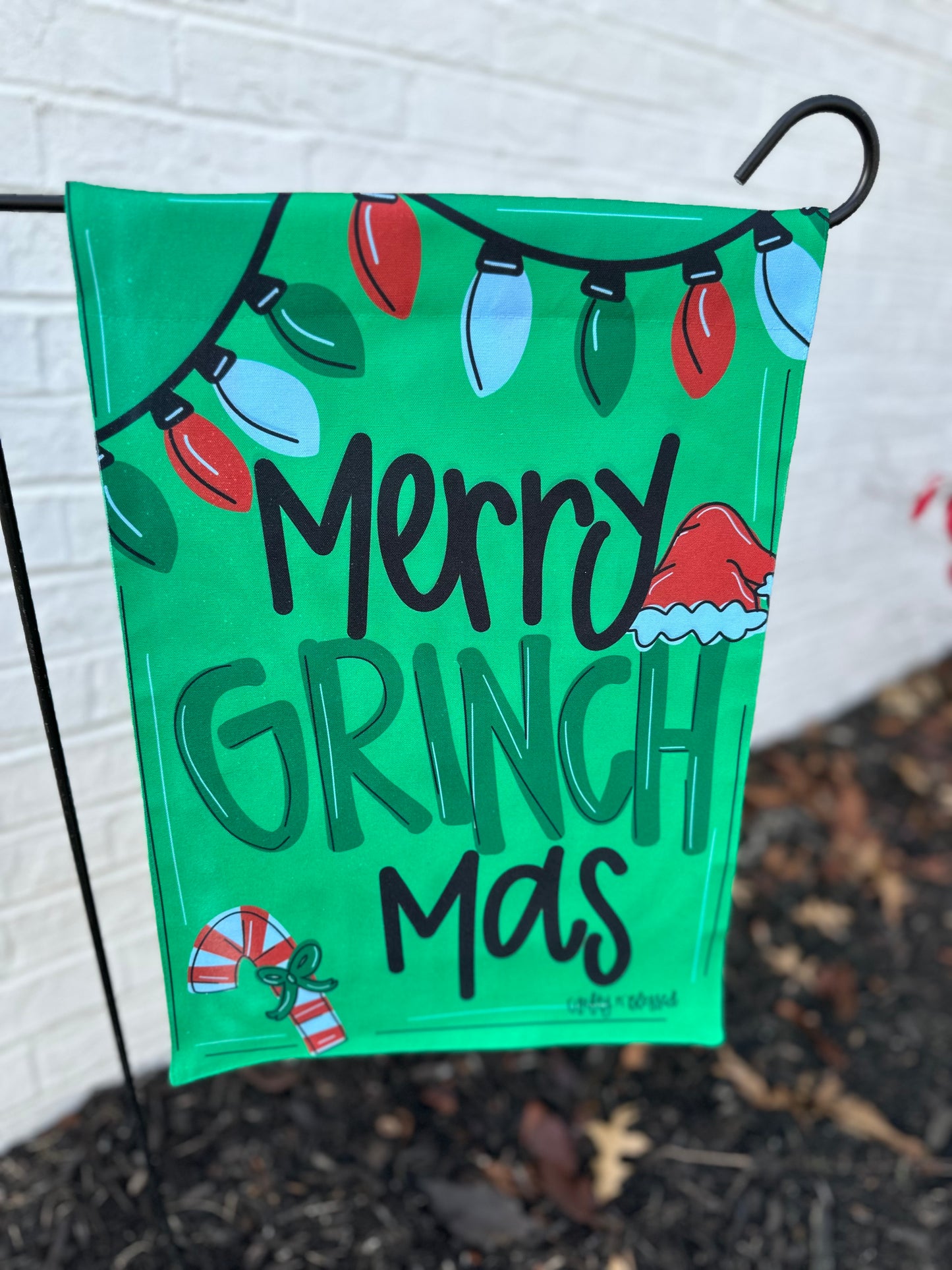 Christmas Truck Garden Flag