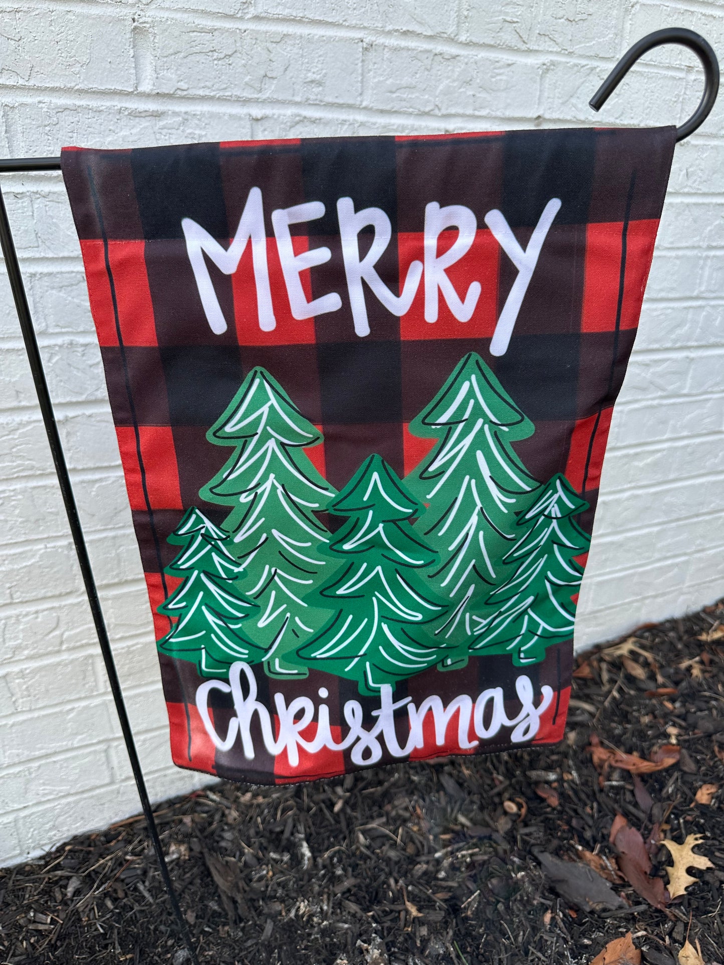 Christmas Truck Garden Flag