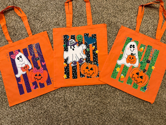 READY TO SHIP/PICKUP Boo Bags