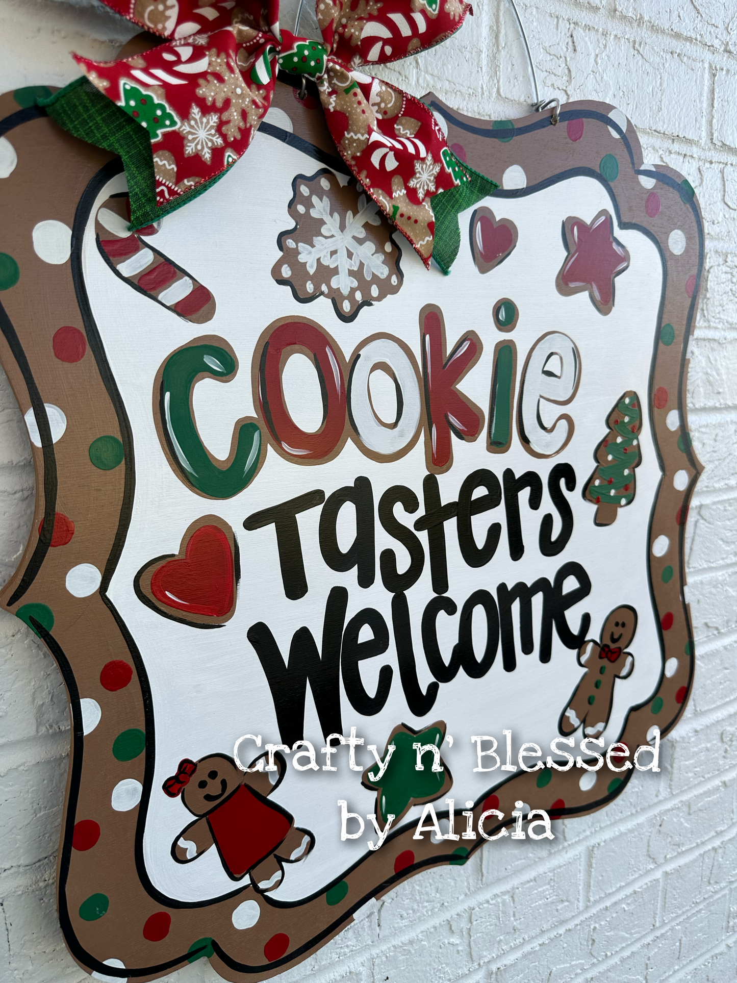 Cookie Plaque Door Hanger