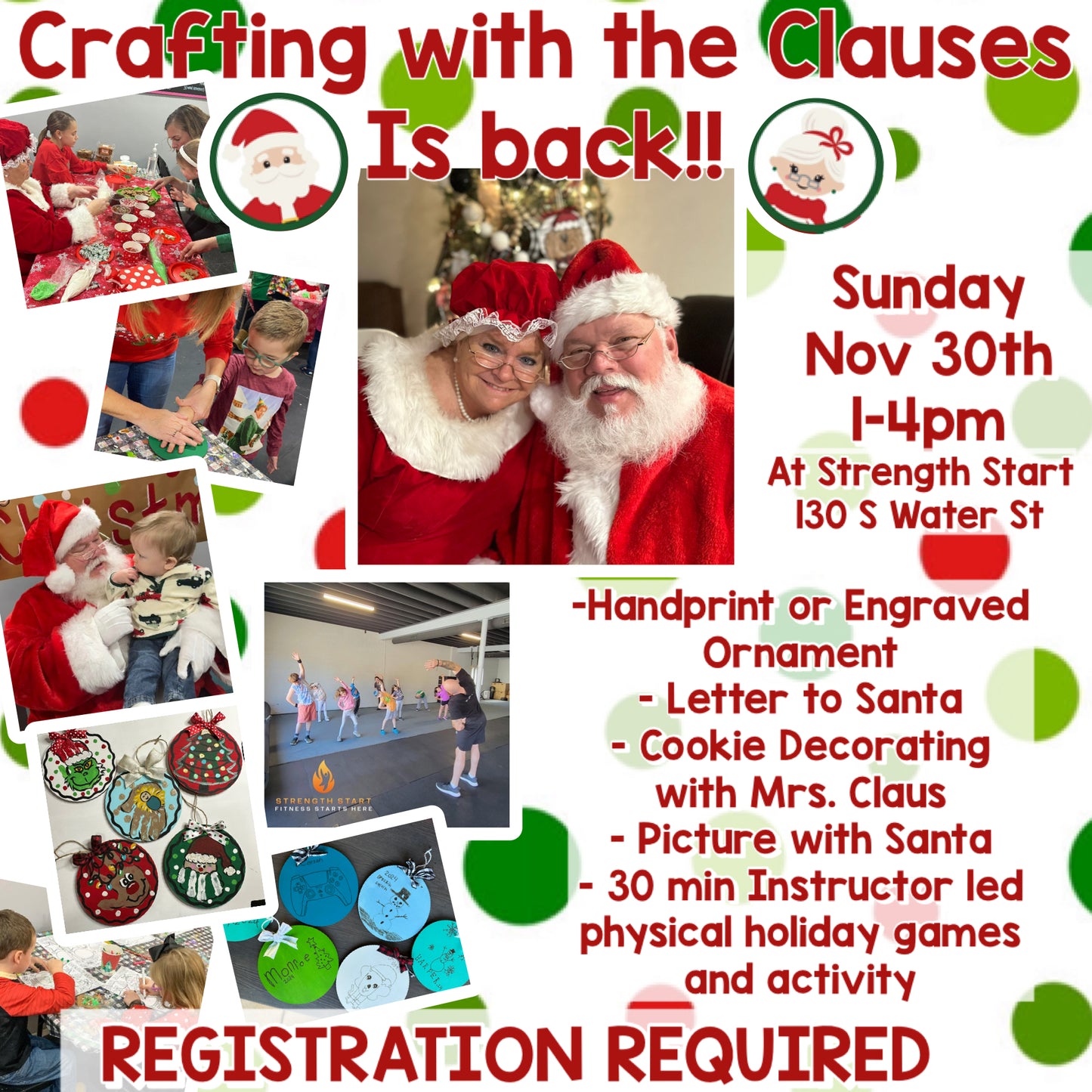 Crafting with The Clauses Event