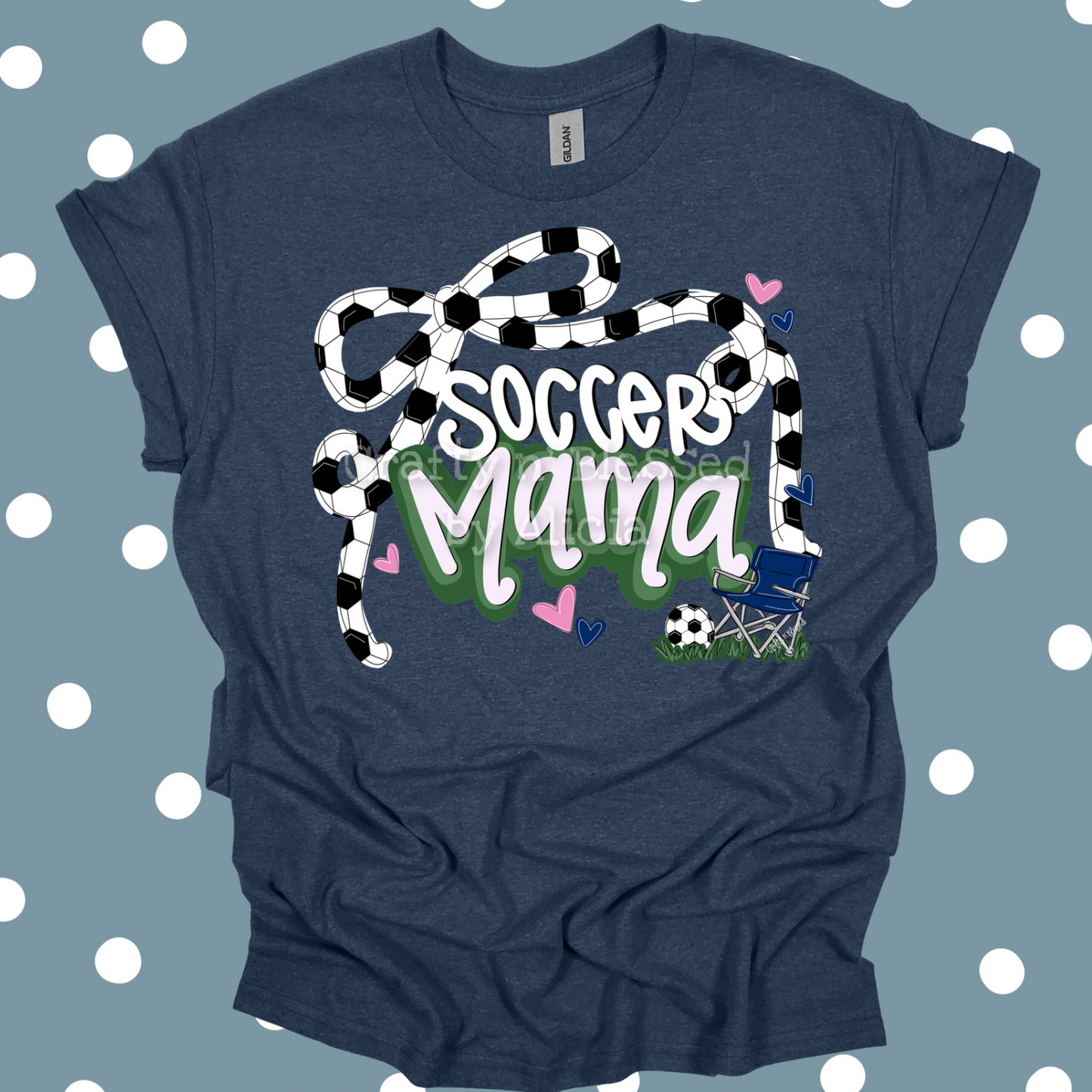 Personalized Soccer Mama Shirt S-3X