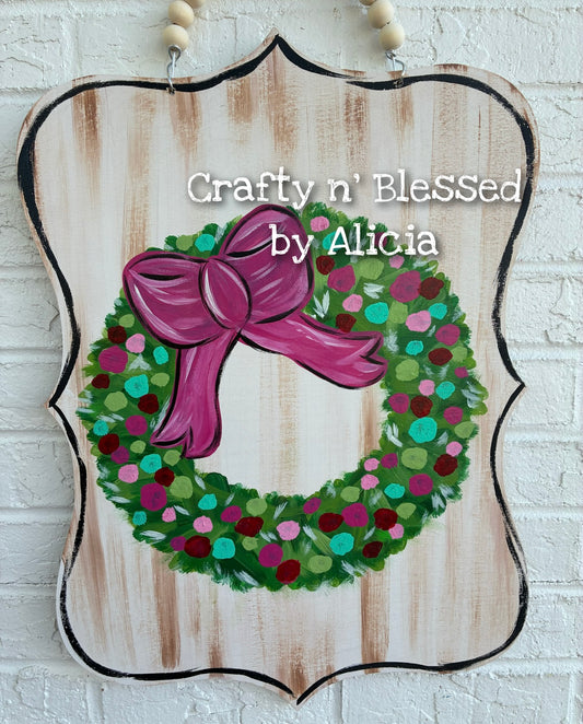 Wreath Door Hanger