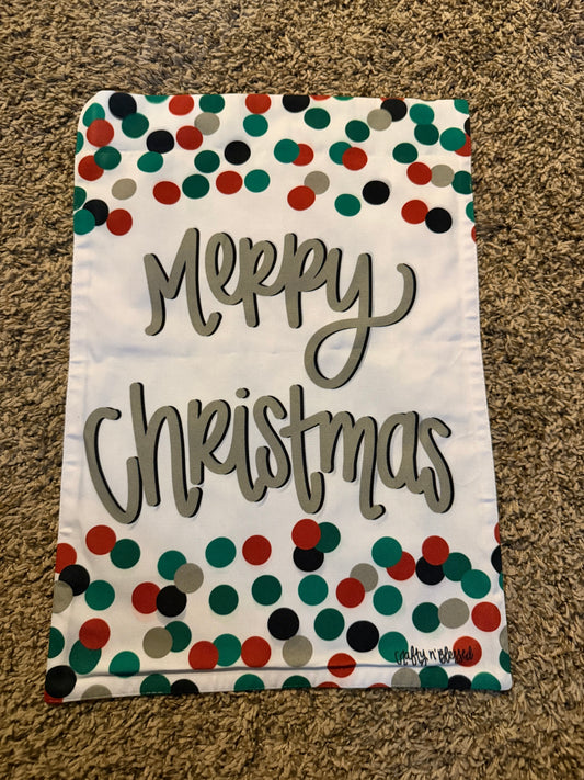 READY TO SHIP/PICKUP Merry Christmas Garden Flag