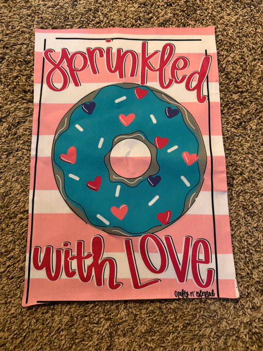 READY TO SHIP/PICKUP Donut Garden Flag