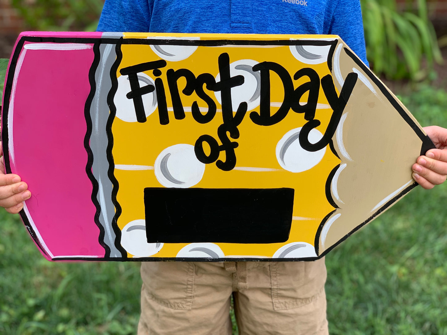 First Day/Last Day Chalkboard Pencil Custom Order