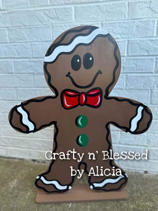 26” Standing Gingerbread Boy