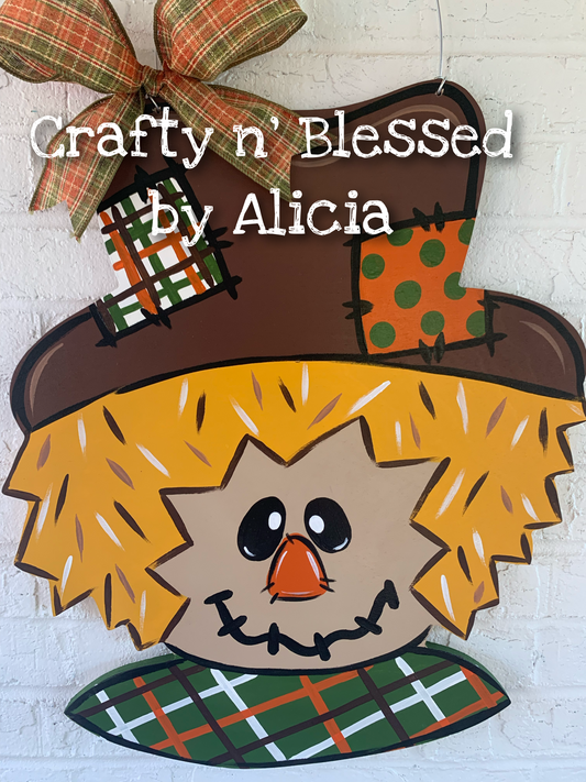 Scarecrow Door Hanger