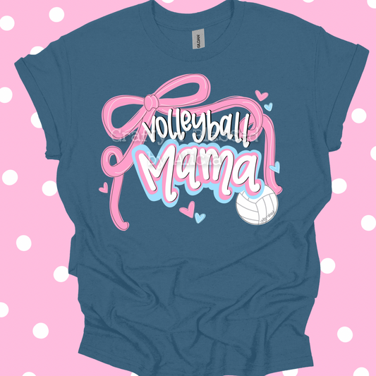 Personalized Volleyball Mama Shirt S-3X