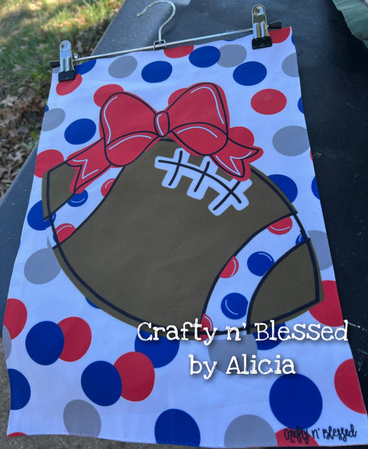 READY TO PICKUP/SHIP Football flag