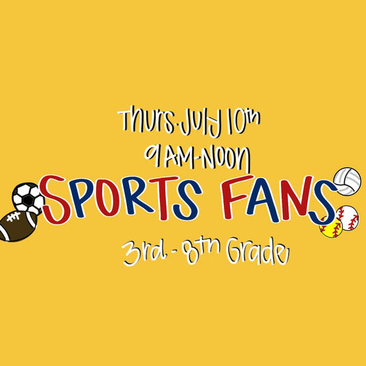 July 10th Sports Fans Summer Kid Summer Event