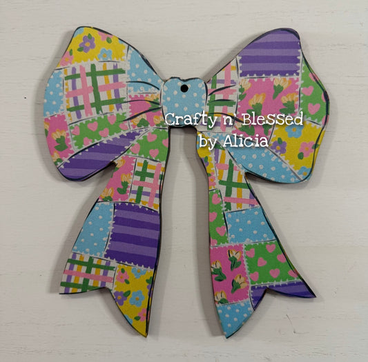 Interchangeable Mini Quilted Bow