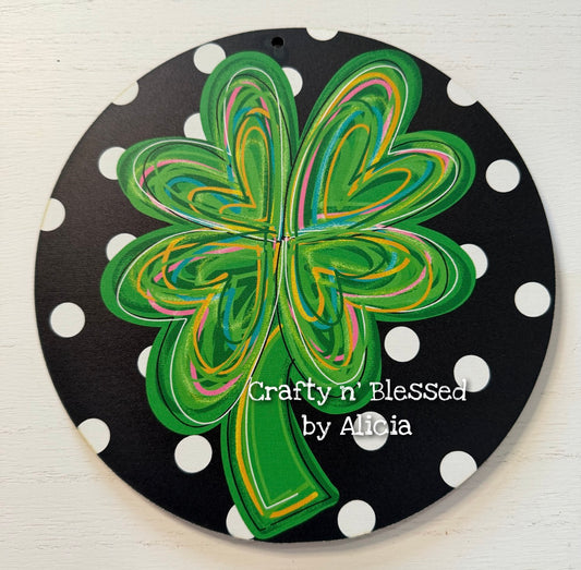 Interchangeable Mini Shamrock Circle