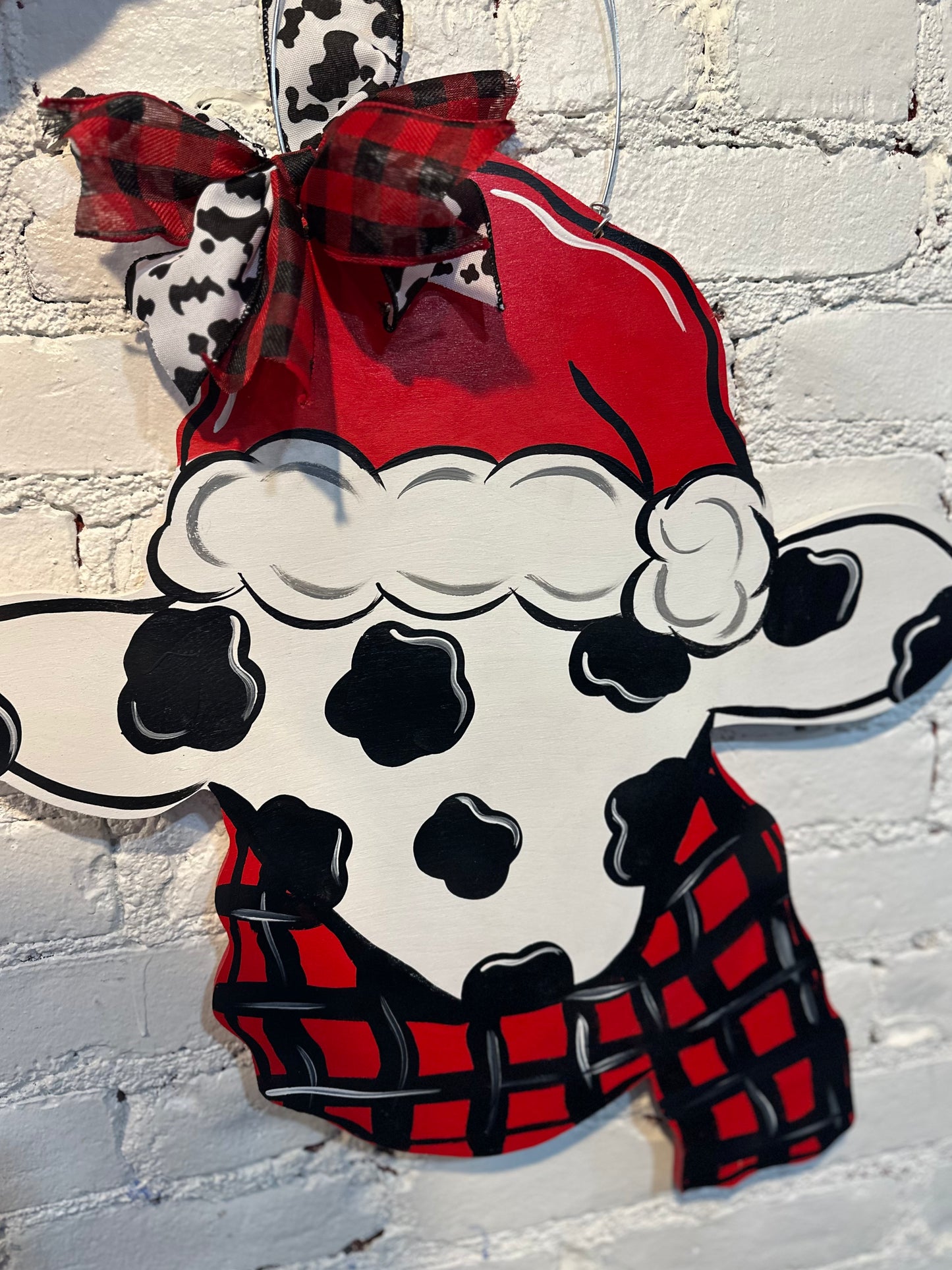 READY to Pickup/Ship Christmas Cow