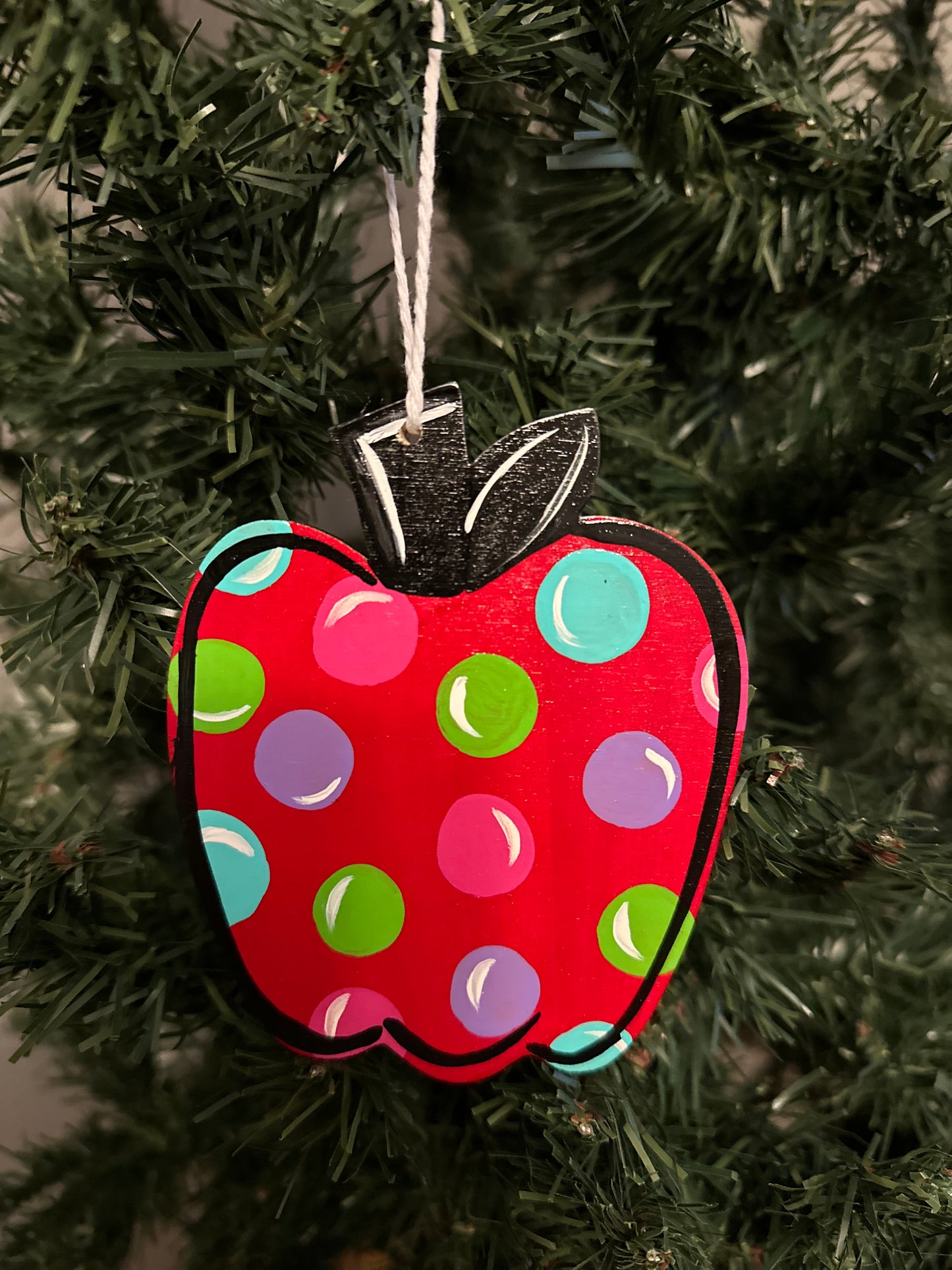 Apple Personalized Ornament