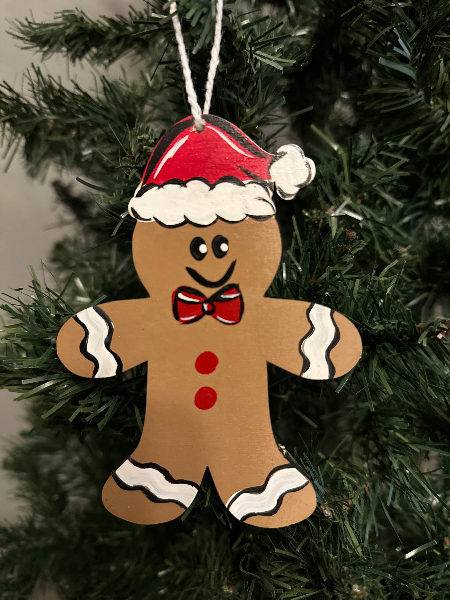 Gingerbread Boy Personalized Ornament