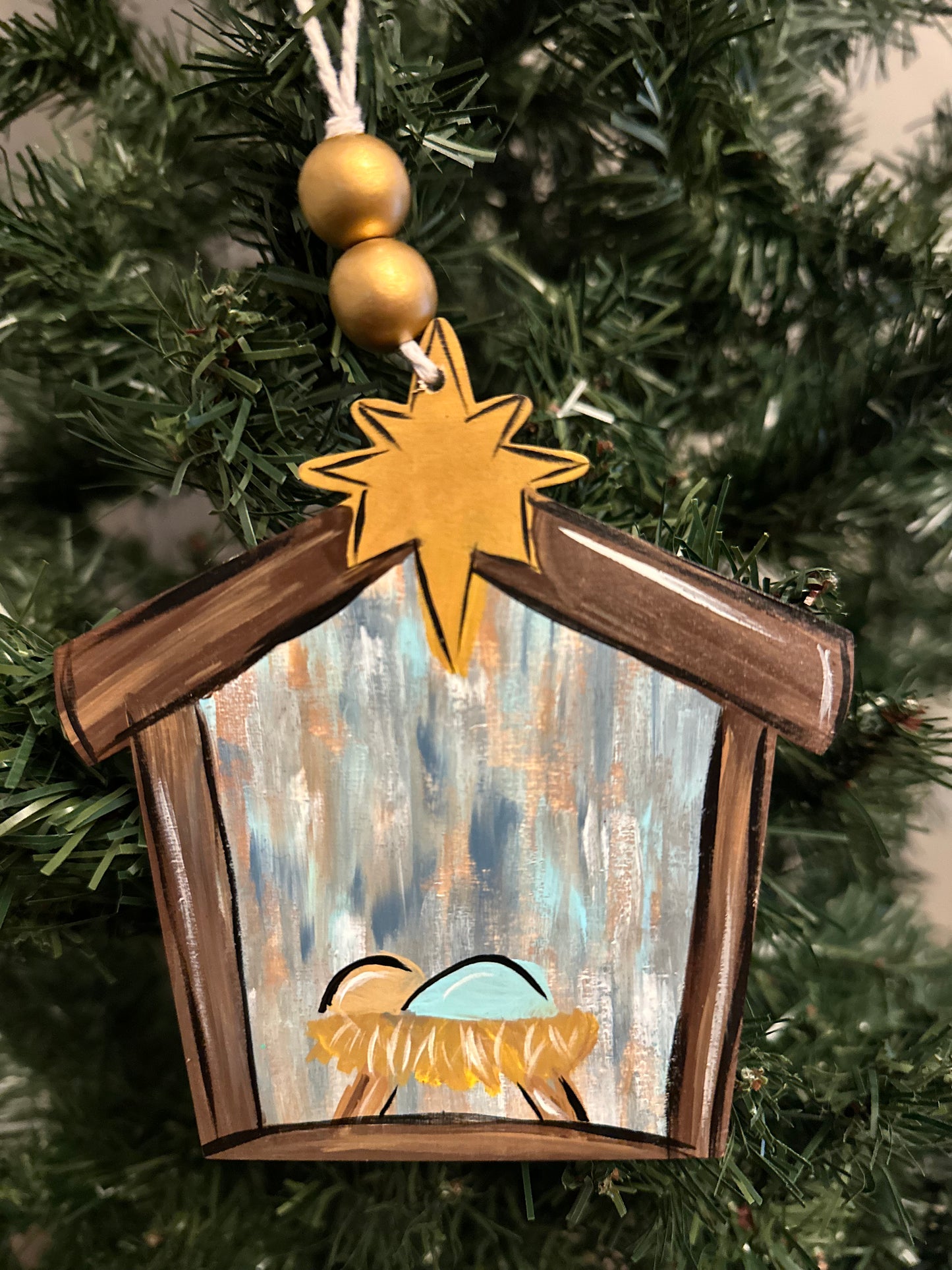 Nativity Personalized Ornament