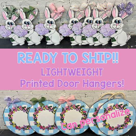 Preorder Spring Printed Door Hanger