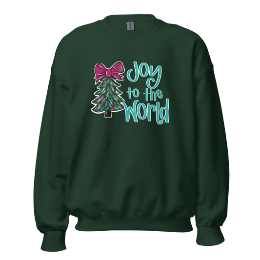 READY TO SHIP/PICKUP Joy To The World Sweatshirt