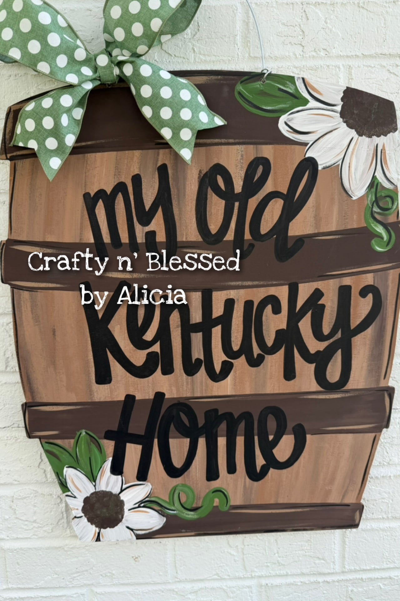 My Old KY Home Barrel Door Hanger