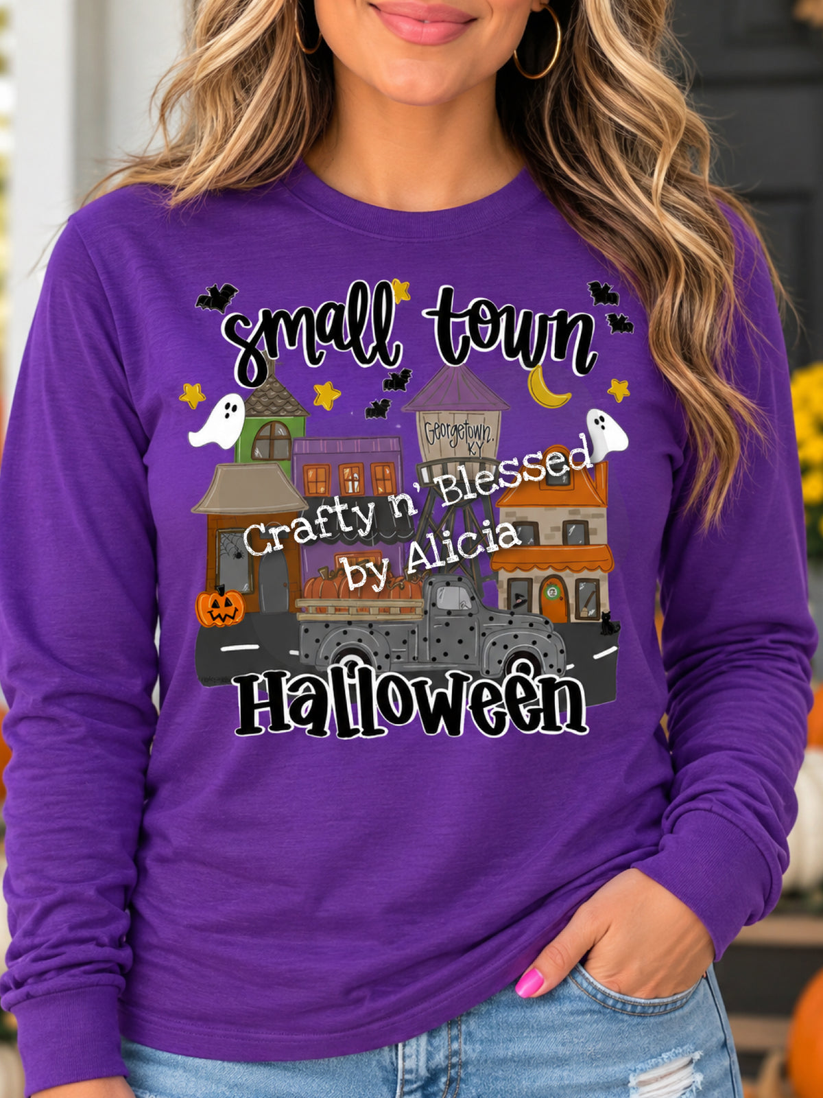 Small Town Halloween (Customized!) Shirt S-3X