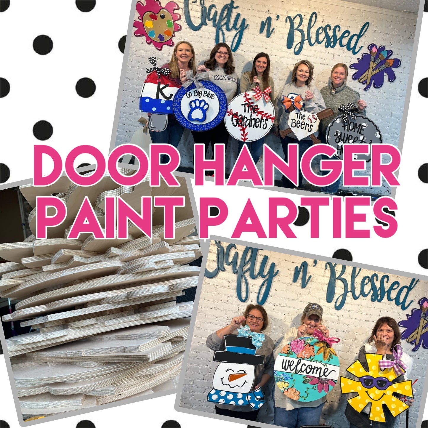 December 5th Door Hanger Public Paint Party