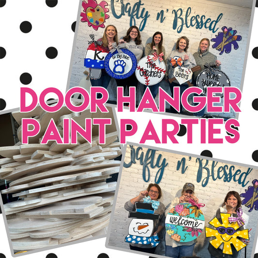 November 21st Door Hanger Public Paint Party