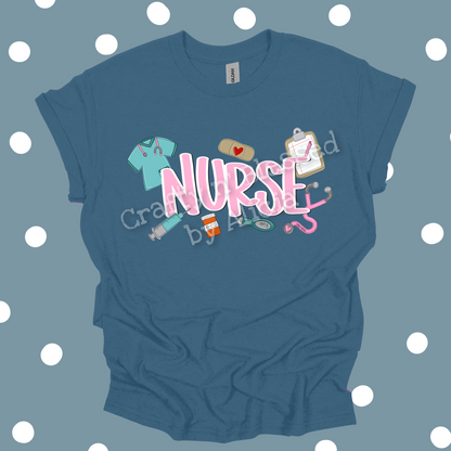 Nurse Shirt S-3X *CAN Personalize!*