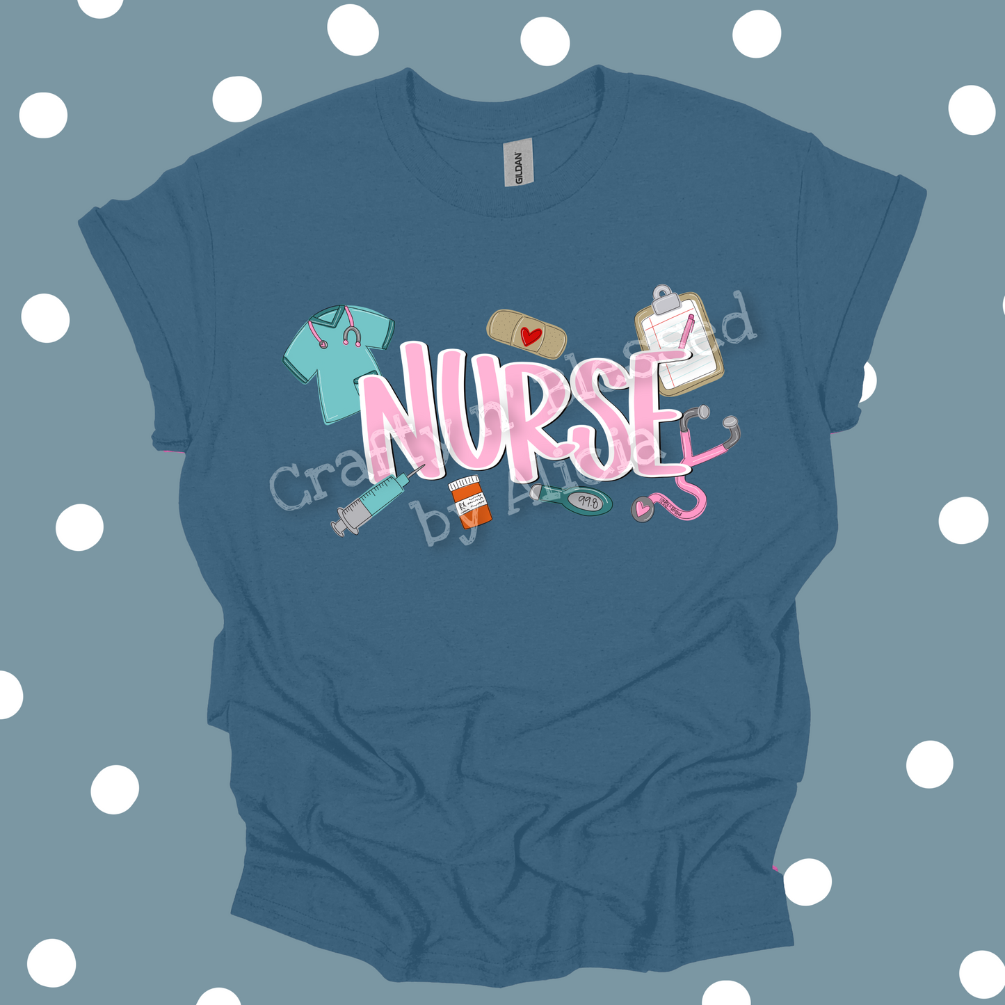 Nurse Shirt S-3X *CAN Personalize!*