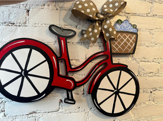 Red White And Blue Bike