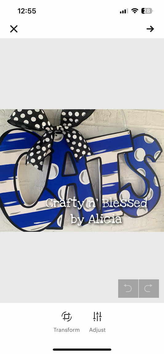 CATS Custom Door Hanger