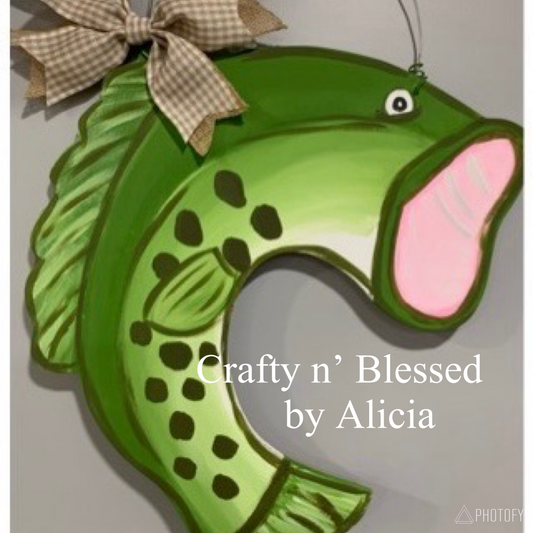 Fish Custom Door Hanger