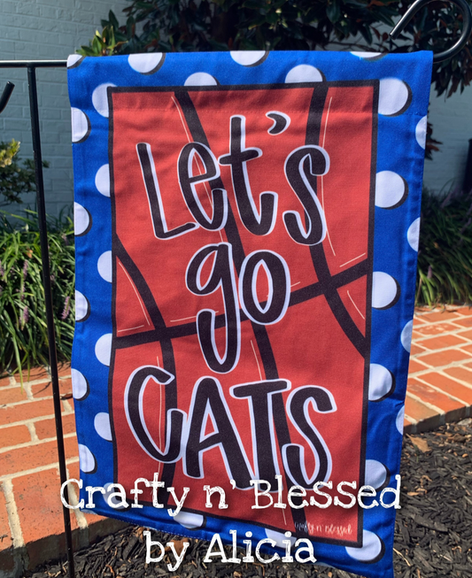 Basketball Garden Flag